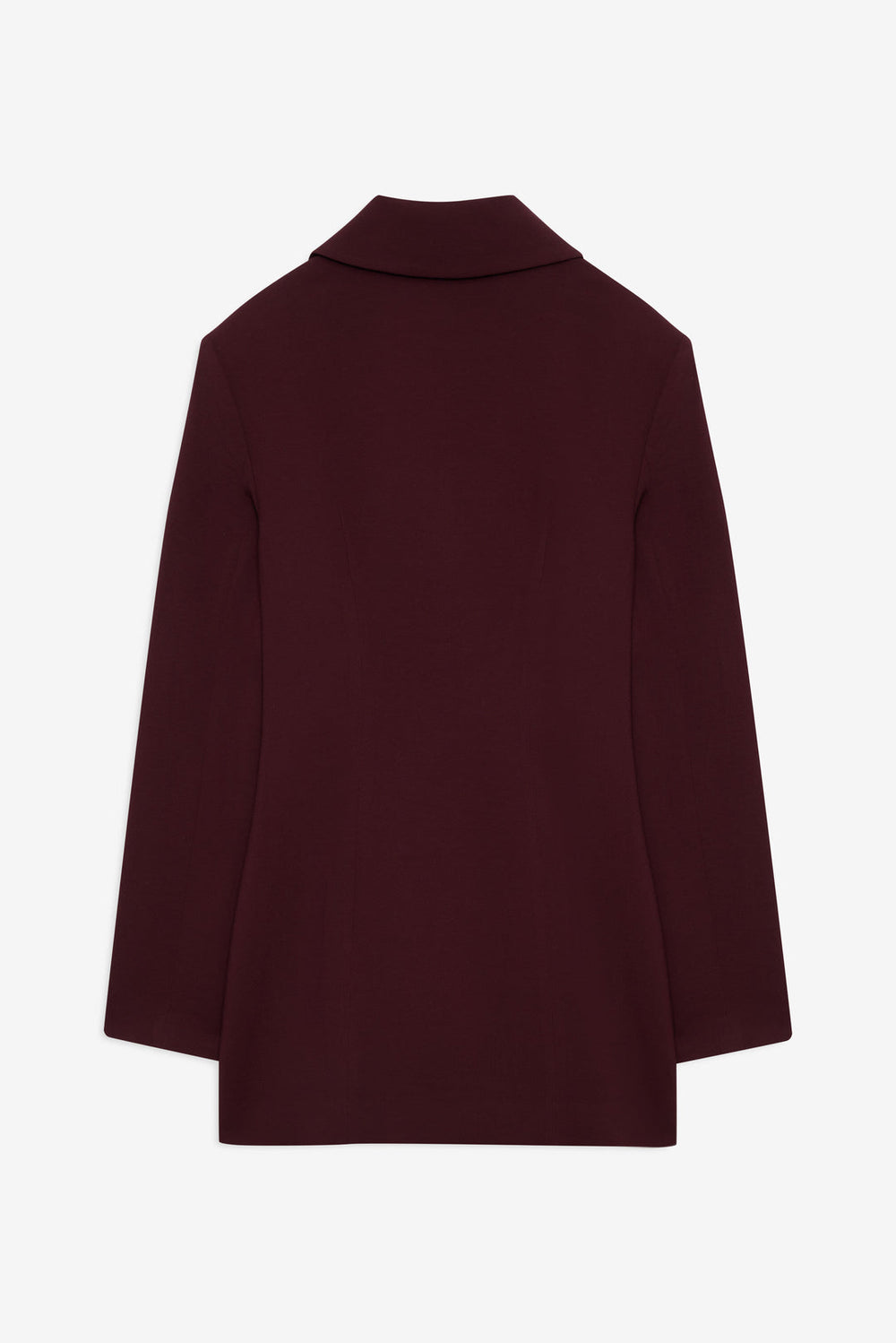 Selena Blazer — Burgundy