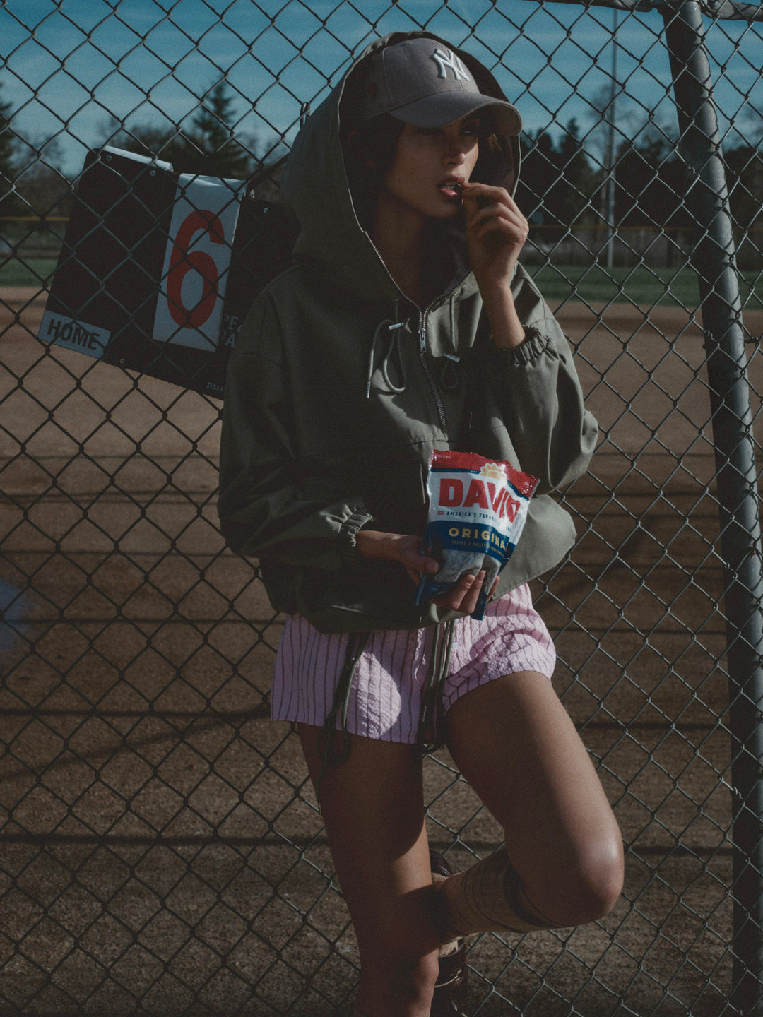 Alessia Pullover Jacket — Green