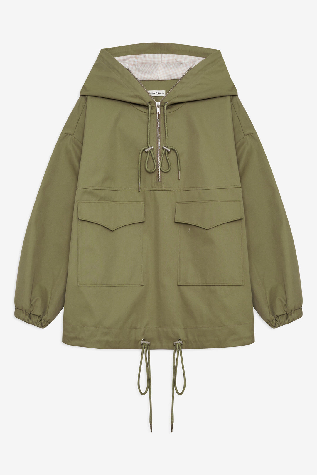 Alessia Pullover Jacket — Green