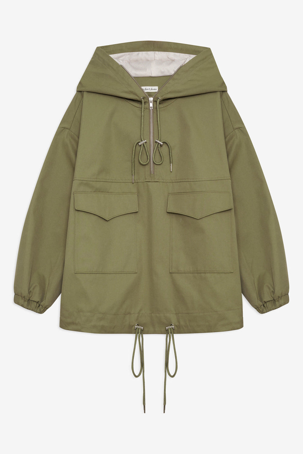 Alessia Pullover Jacket — Green