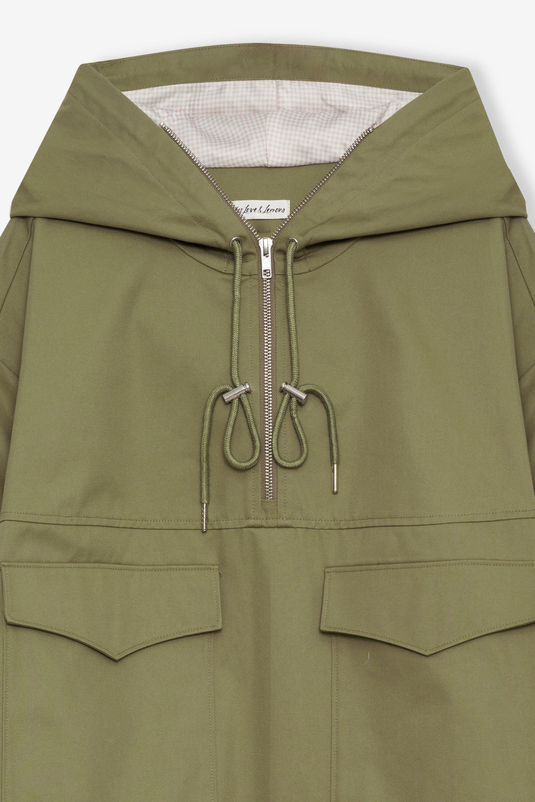 Alessia Pullover Jacket — Green
