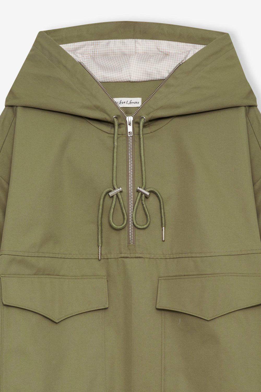 Alessia Pullover Jacket — Green