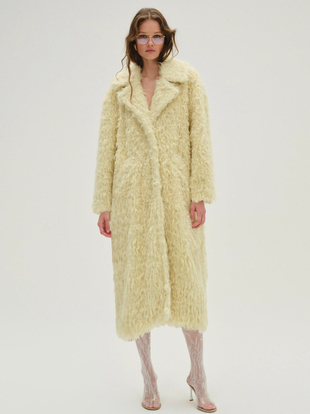 Serenne Coat — Yellow