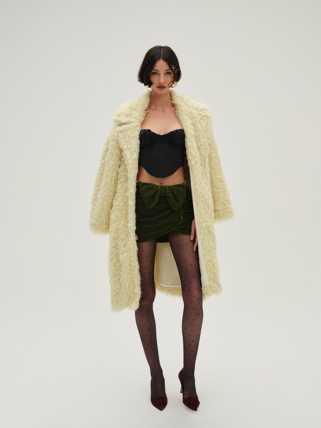 Serenne Coat — Yellow