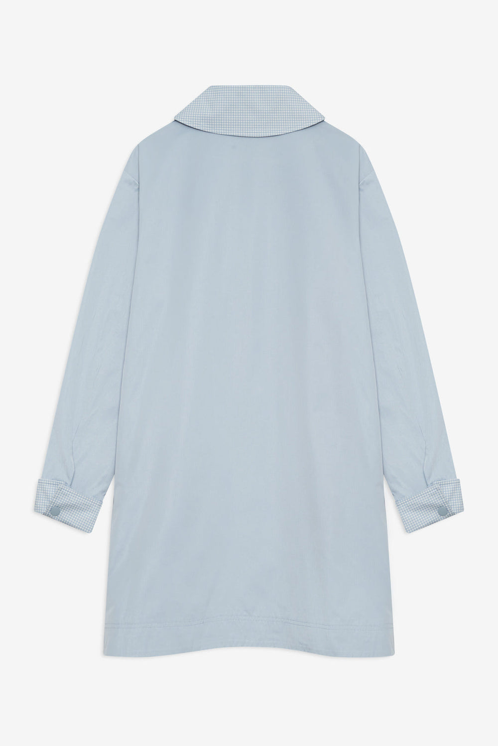 Leslie Button-Up Jacket — Blue