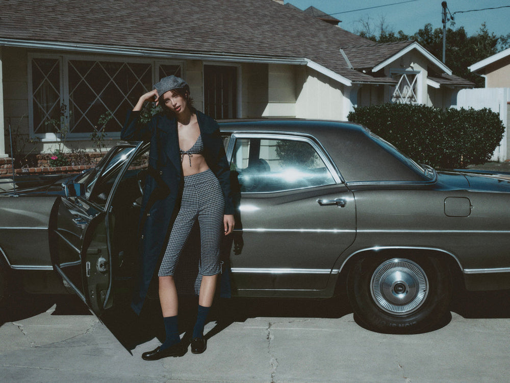 Reese Trench Coat — Navy