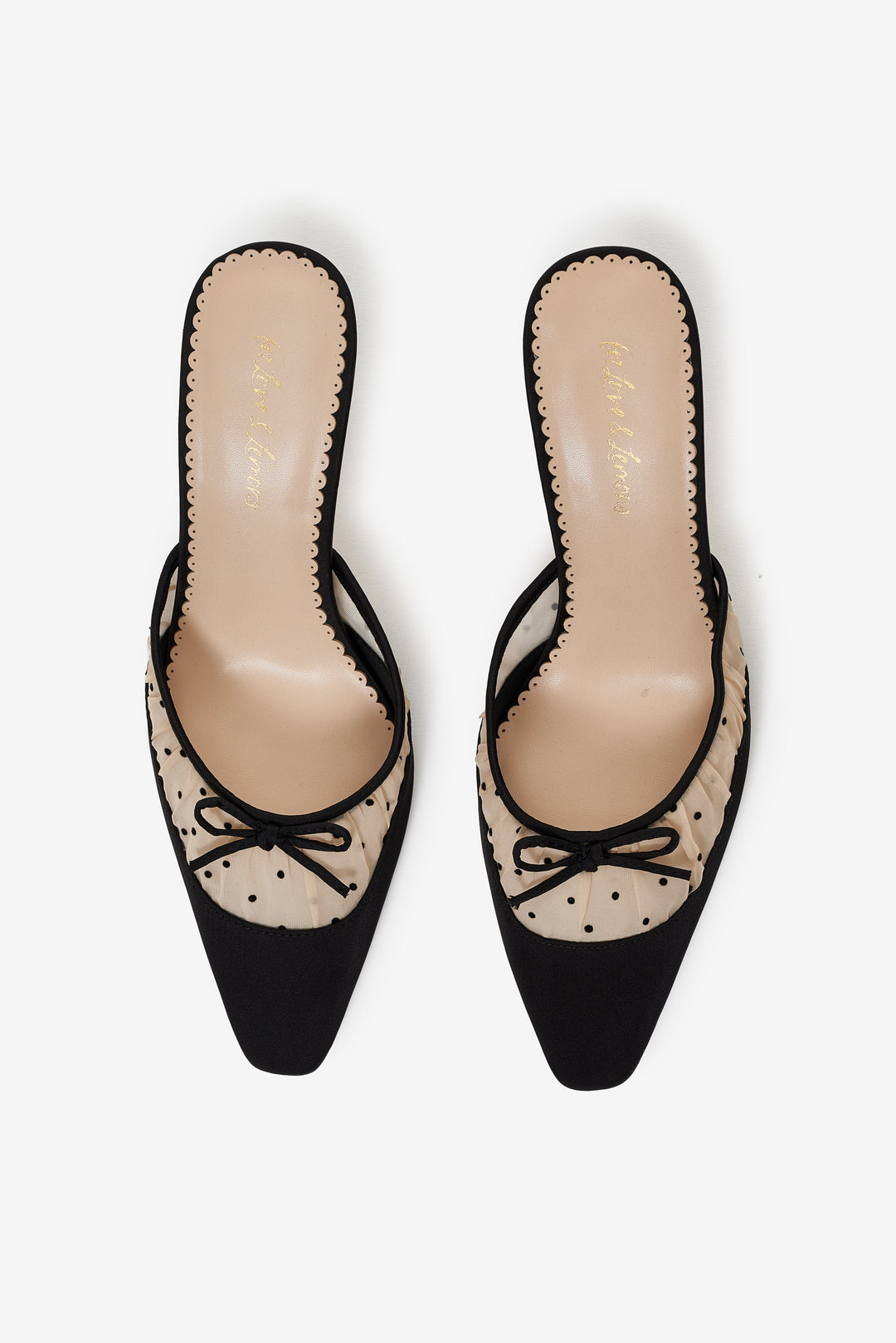 Lili Mule Heel — Black