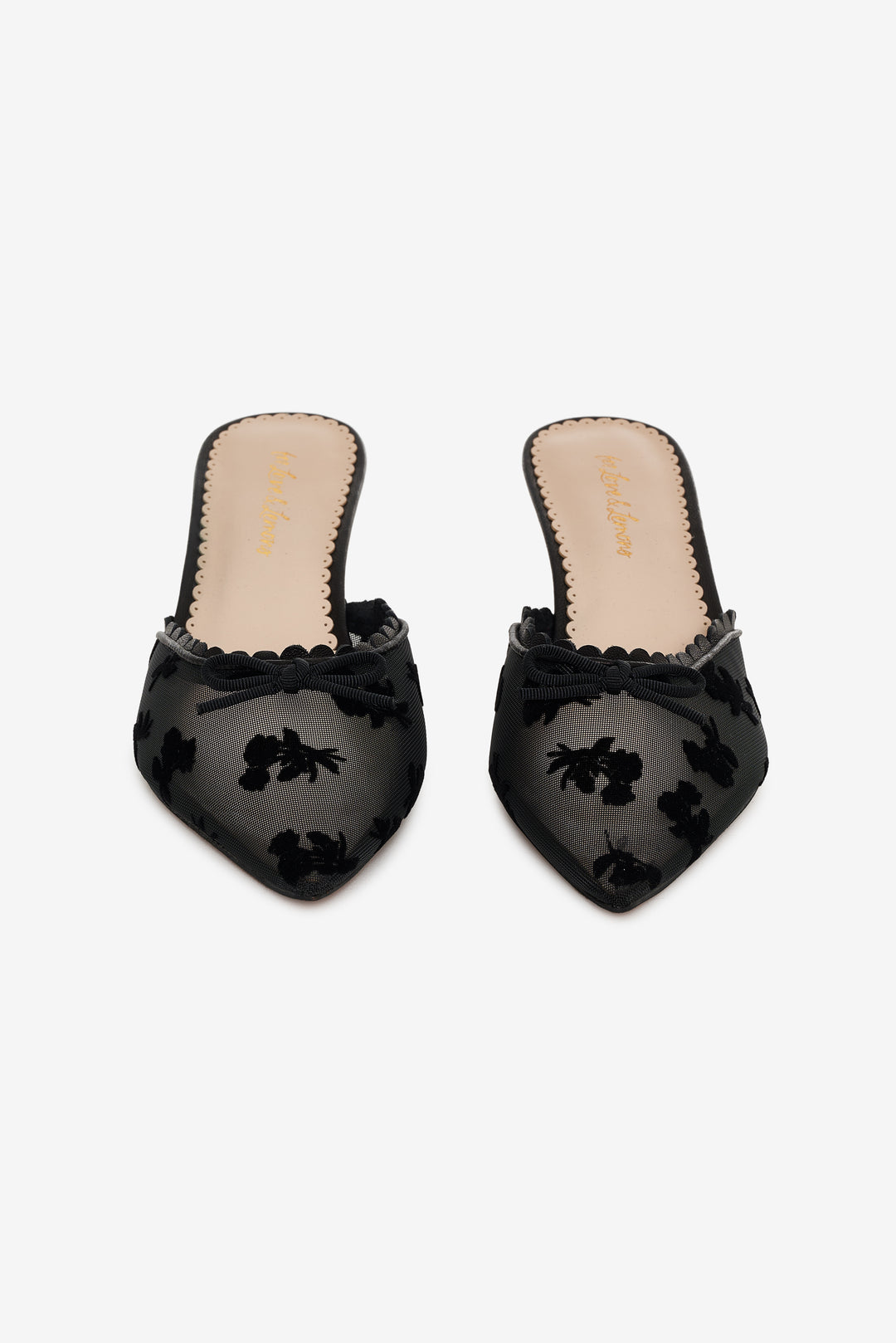 Sylvie Mule Heel — Black