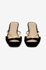 Grace Mule Heel — Black