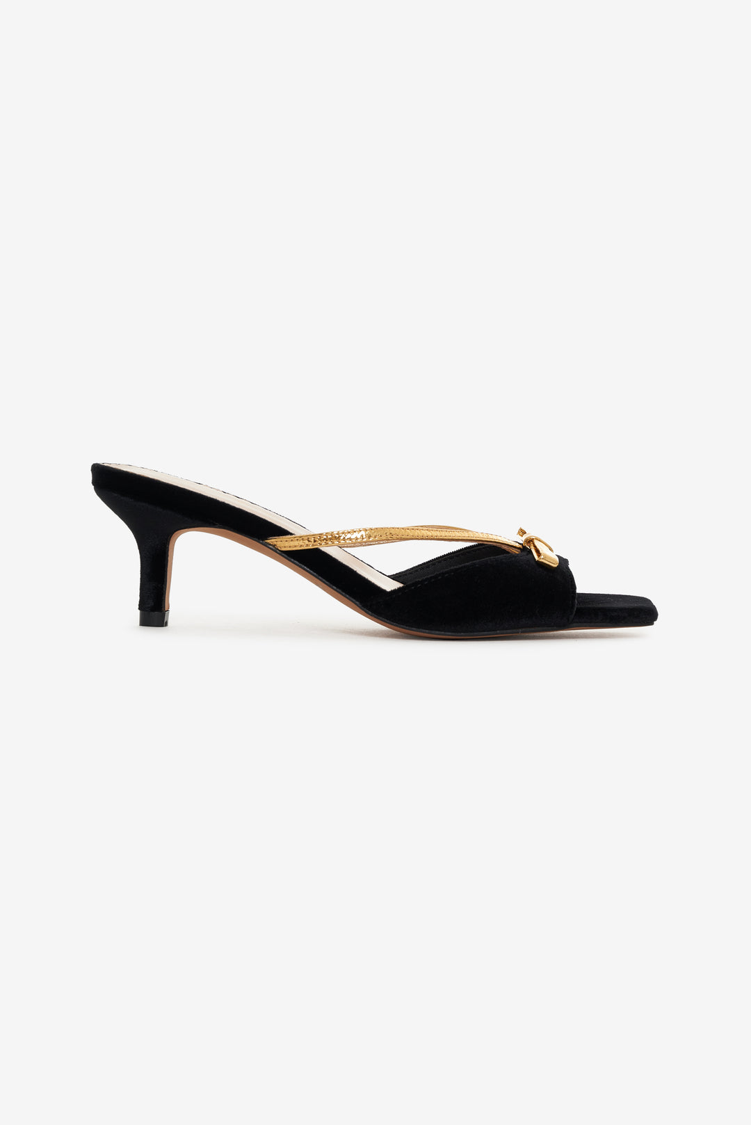 Grace Mule Heel — Black