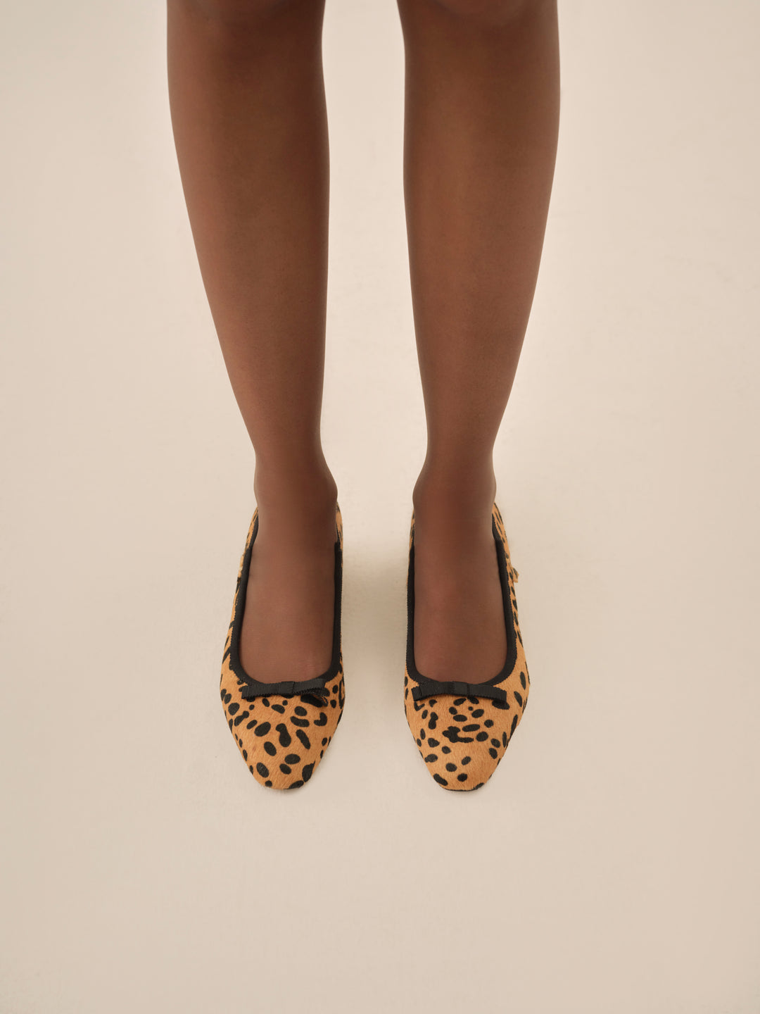 Lucia Ballet Pump — Brown