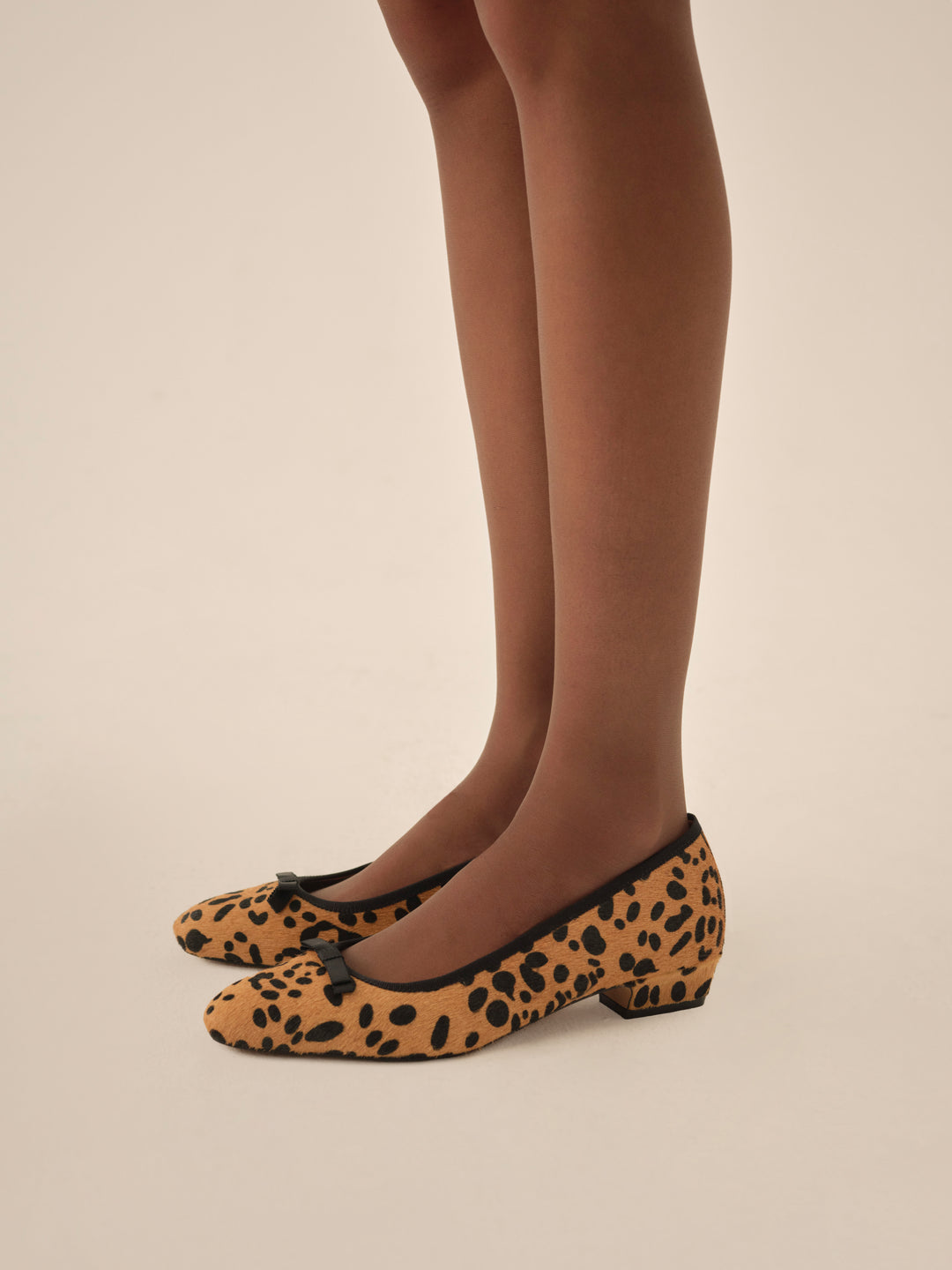 Lucia Ballet Pump — Brown