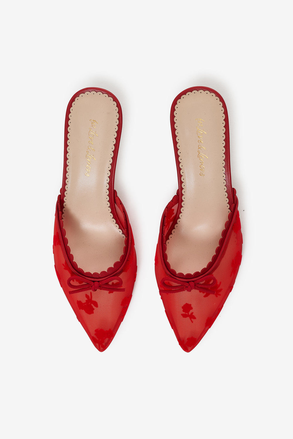 Sylvie Mule Heel — Red