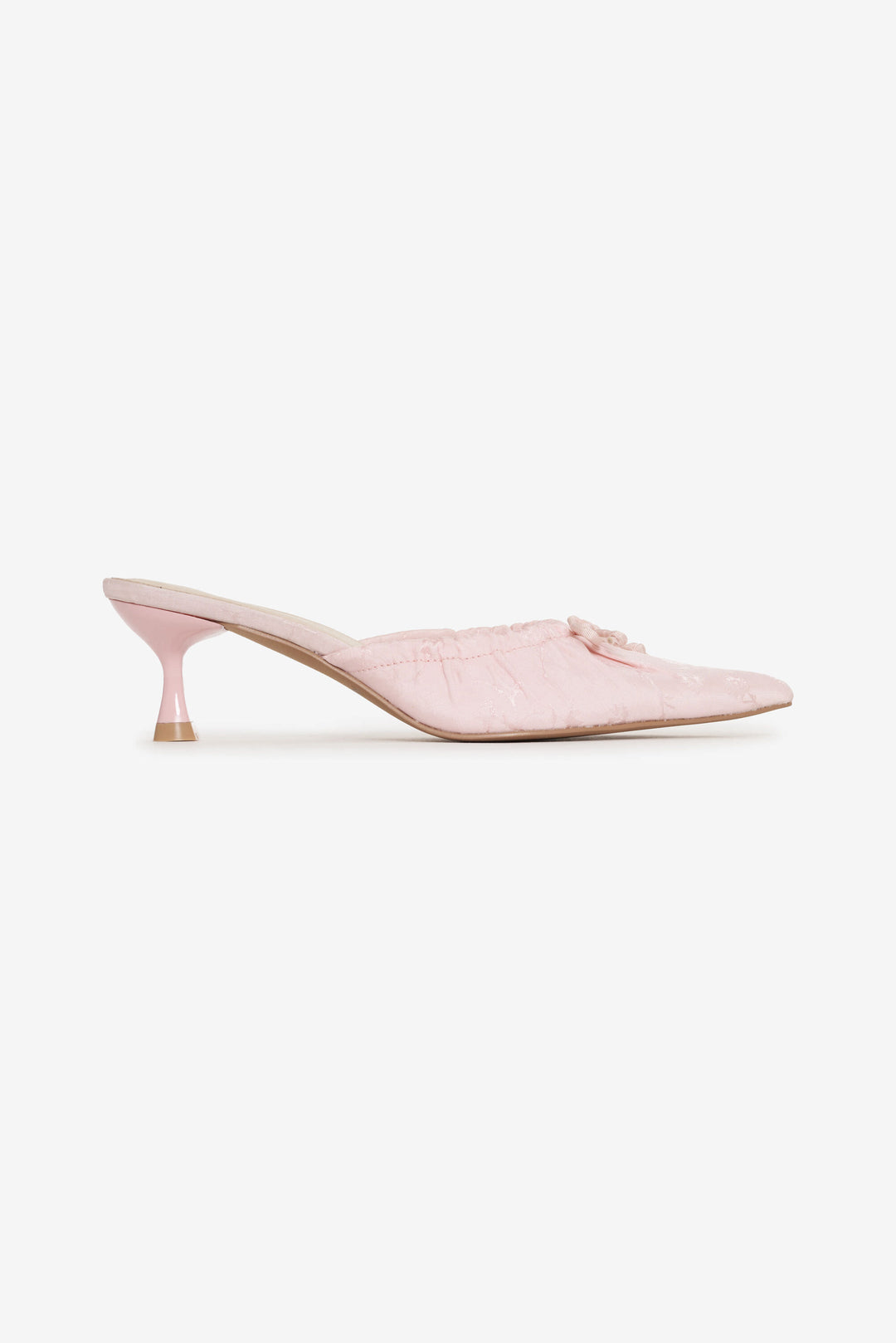 Colette Mule Heel — Pink
