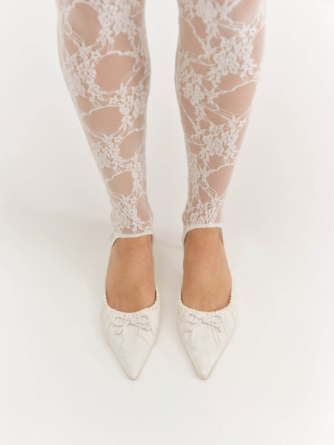 Colette Mule Heel — Cream