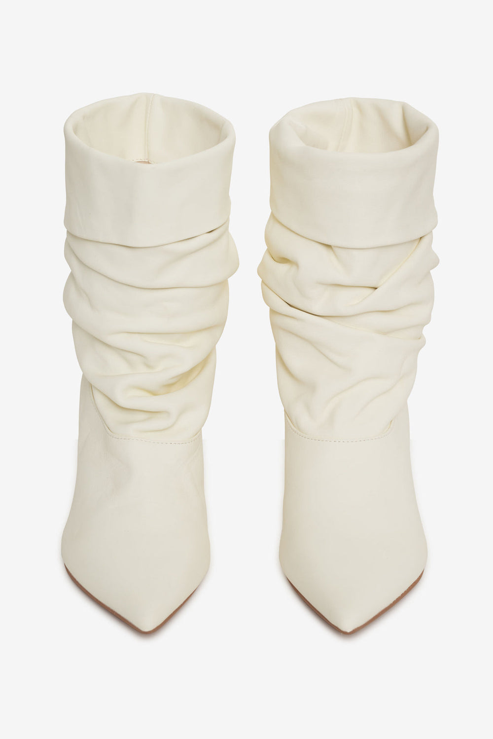 Verbana Slouch Boot — Cream