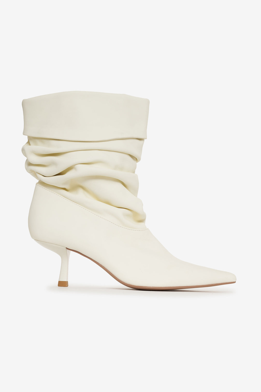 Verbana Slouch Boot — Cream