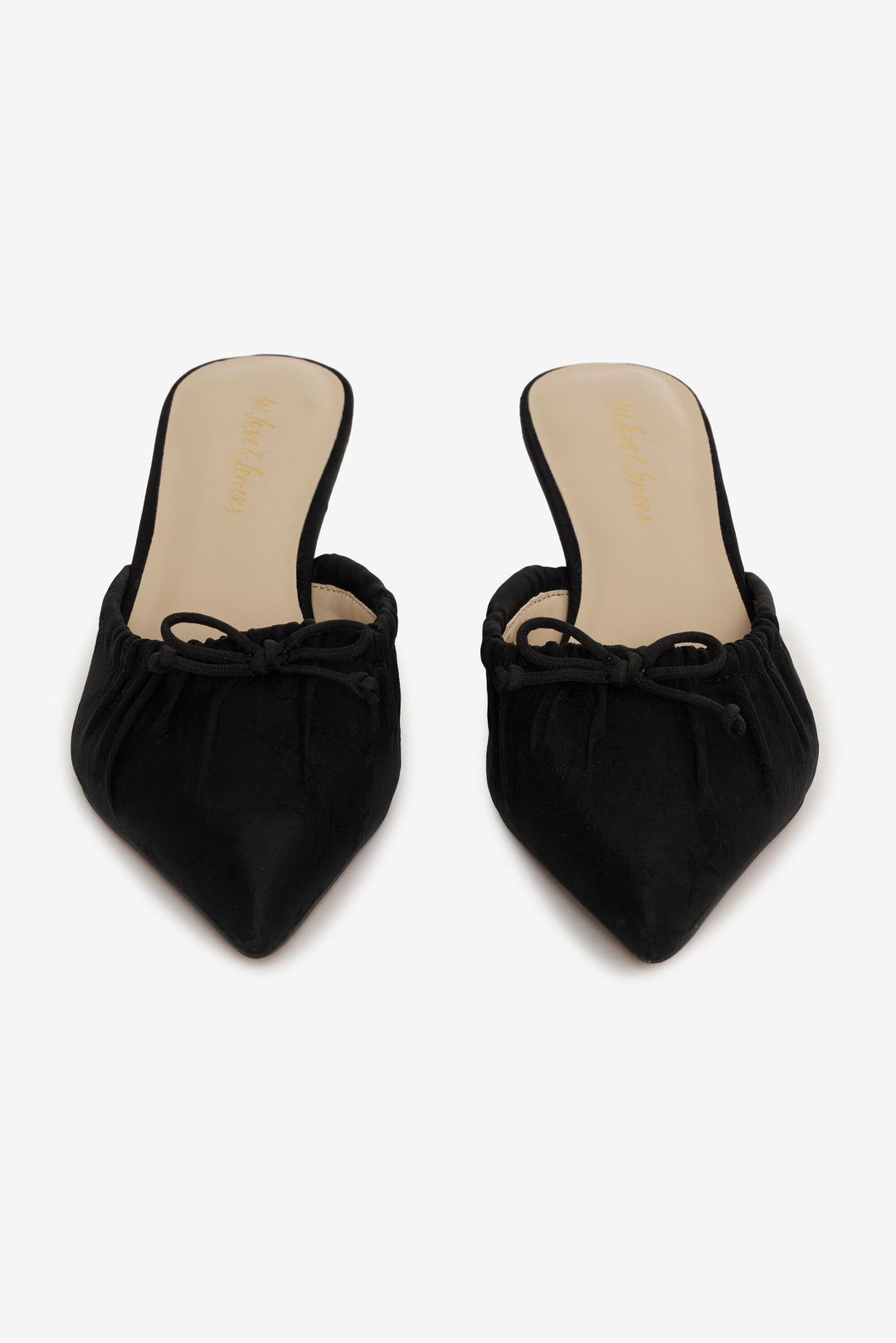 Colette Mule Heel — Black