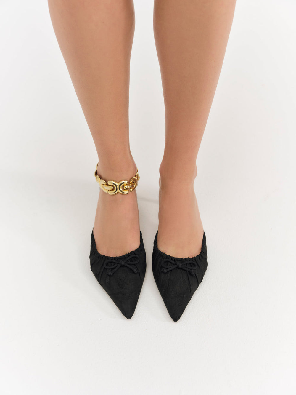Colette Mule Heel — Black