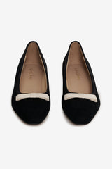 Rosie Ballet Flat — Black
