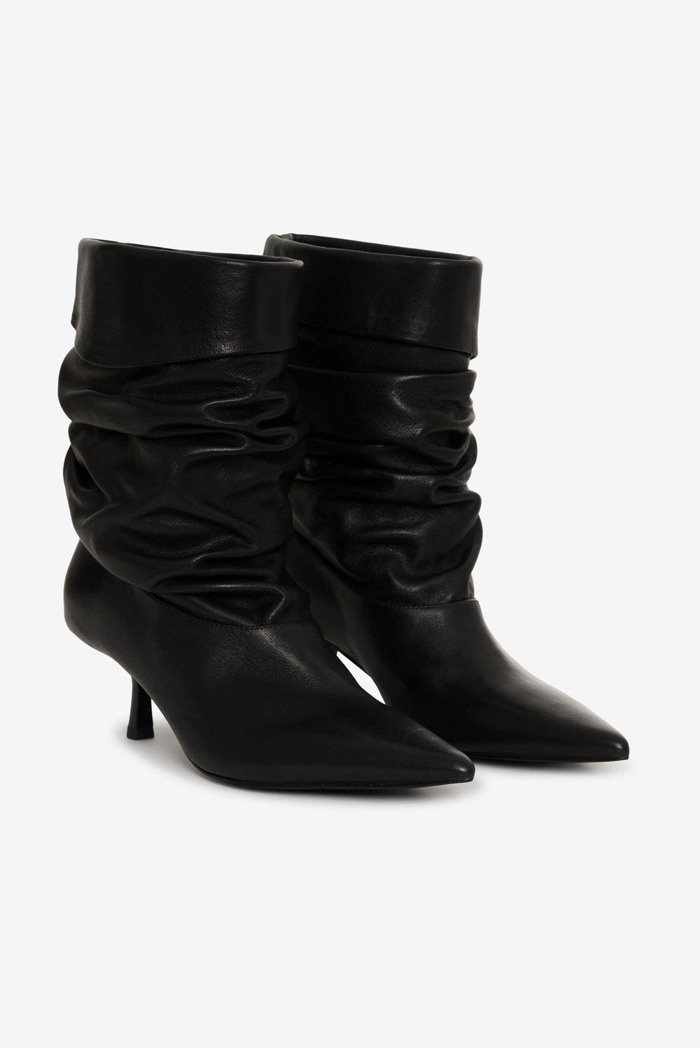 Verbana Slouch Boot — Black