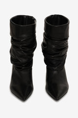 Verbana Slouch Boot — Black