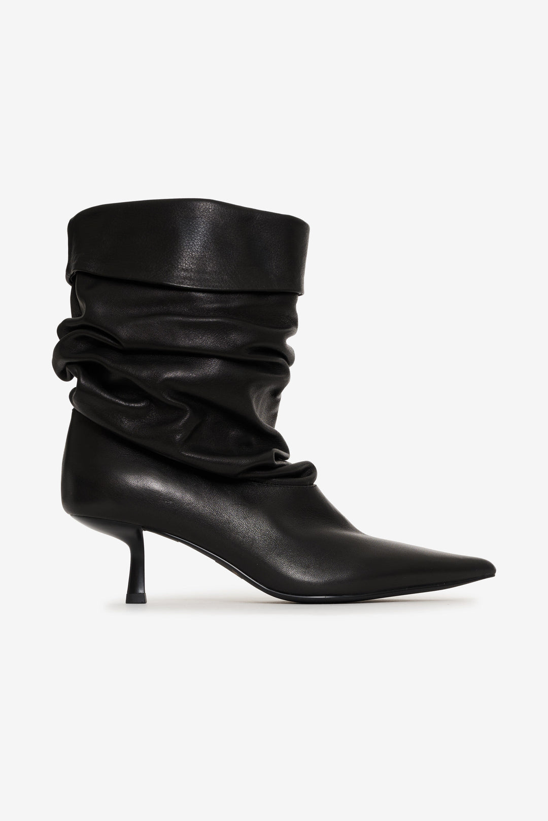 Verbana Slouch Boot — Black