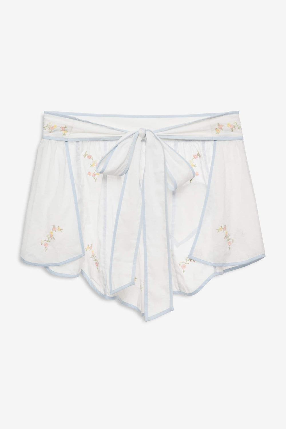 Baby Bows Apron — White