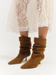 Verbana Slouch Boot — Brown