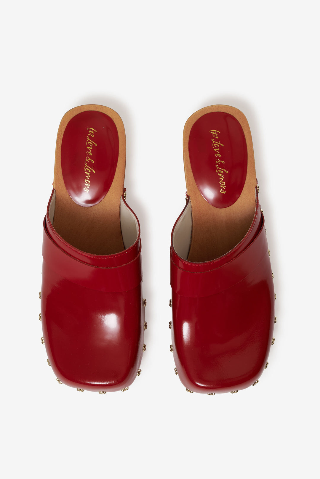 Adahlia Clog — Red