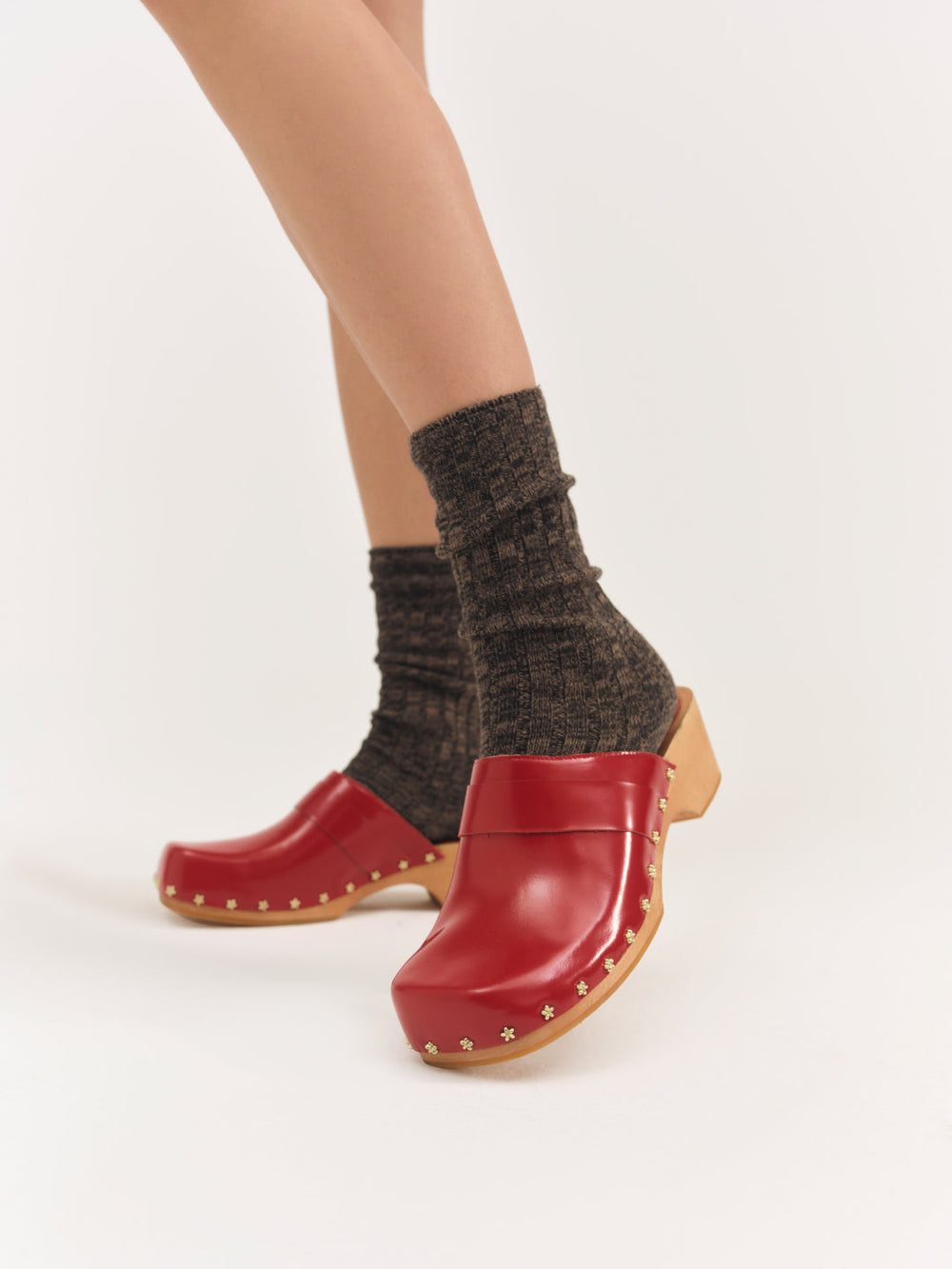 Adahlia Clog — Red