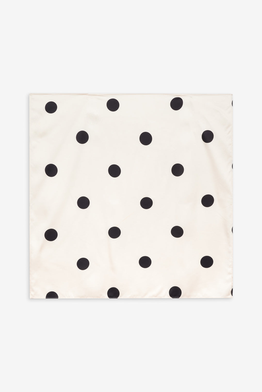 Dorothy Dot Headscarf — Cream