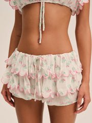 Gidget Bloomer Short — White