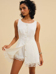 Venus Mini Dress — White