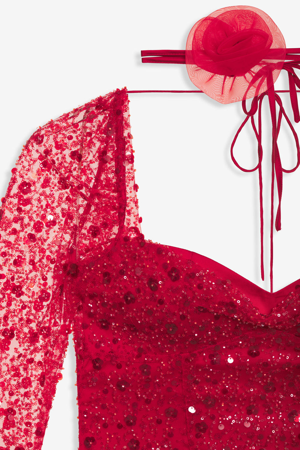 Gwendolyn Mini Dress — Red