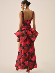 Dark Romance Mini Dress — Red