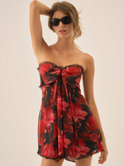 Tatum Mini Dress — Red