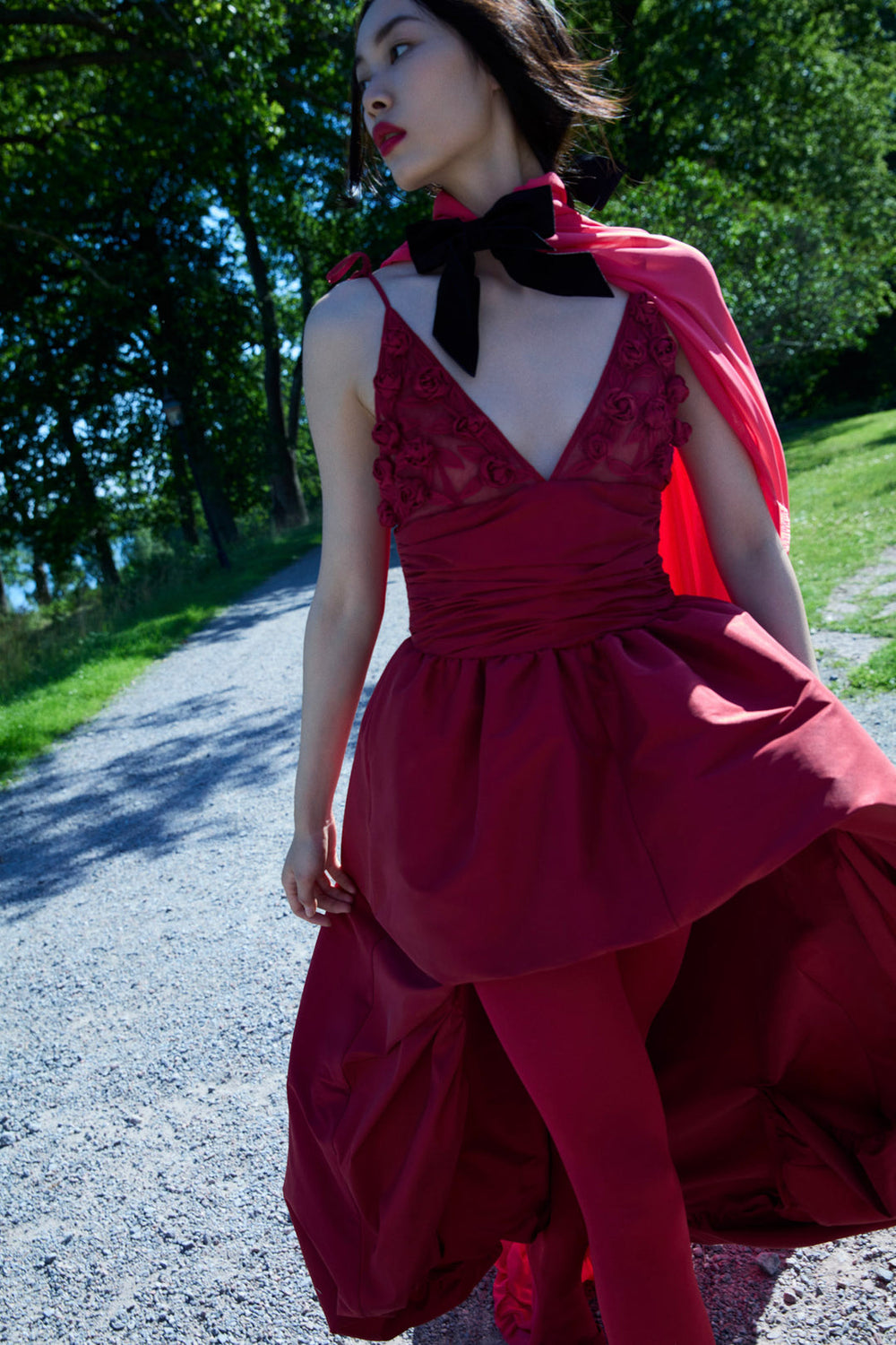 Esmeralda Gown — Red