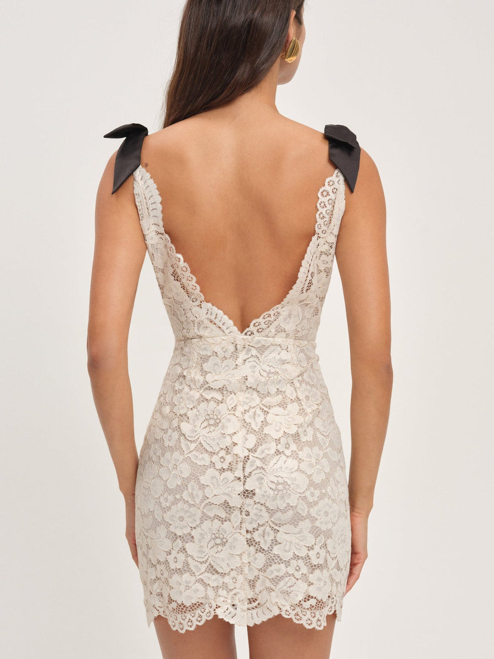 Lakeside Mini Dress — Gold