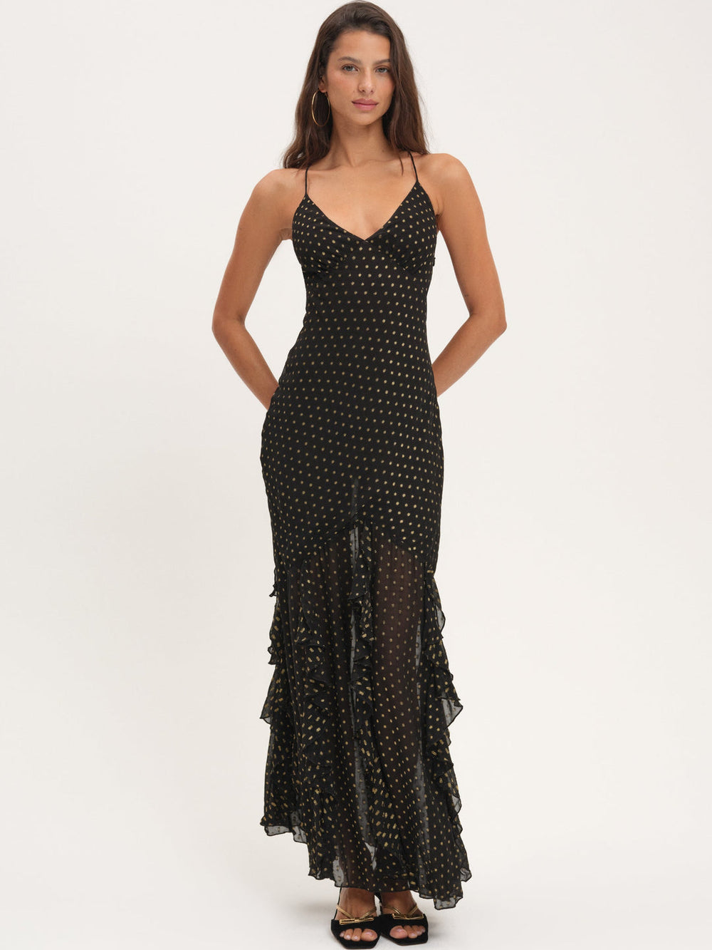 Elea Maxi Dress — Black