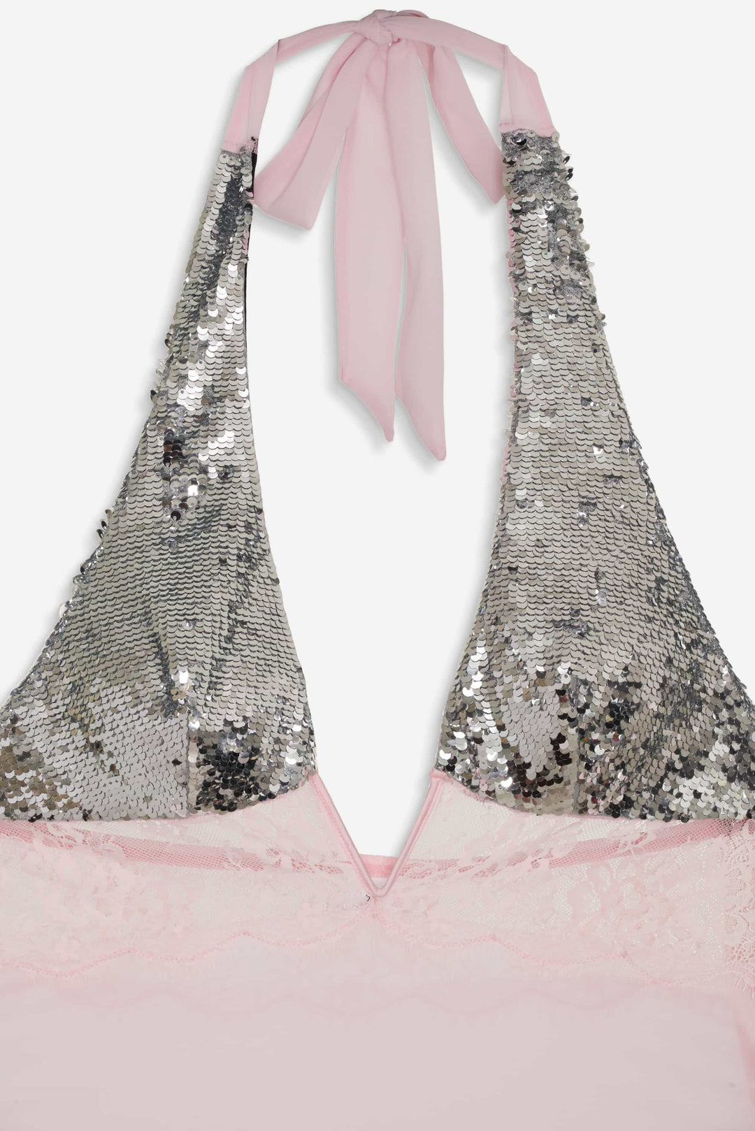 Maia Maxi Slip Dress — Pink