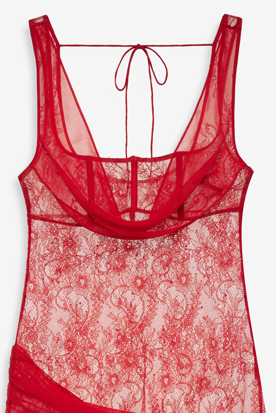 Sonja Slip Dress — Red