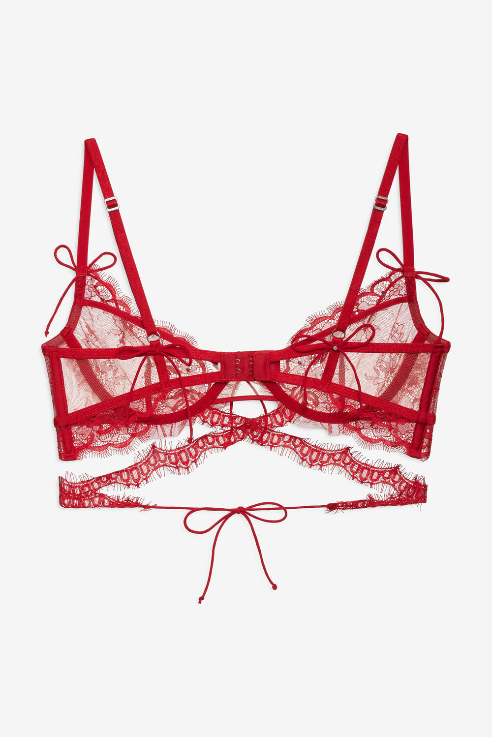 Sonja Underwire Bra — Red