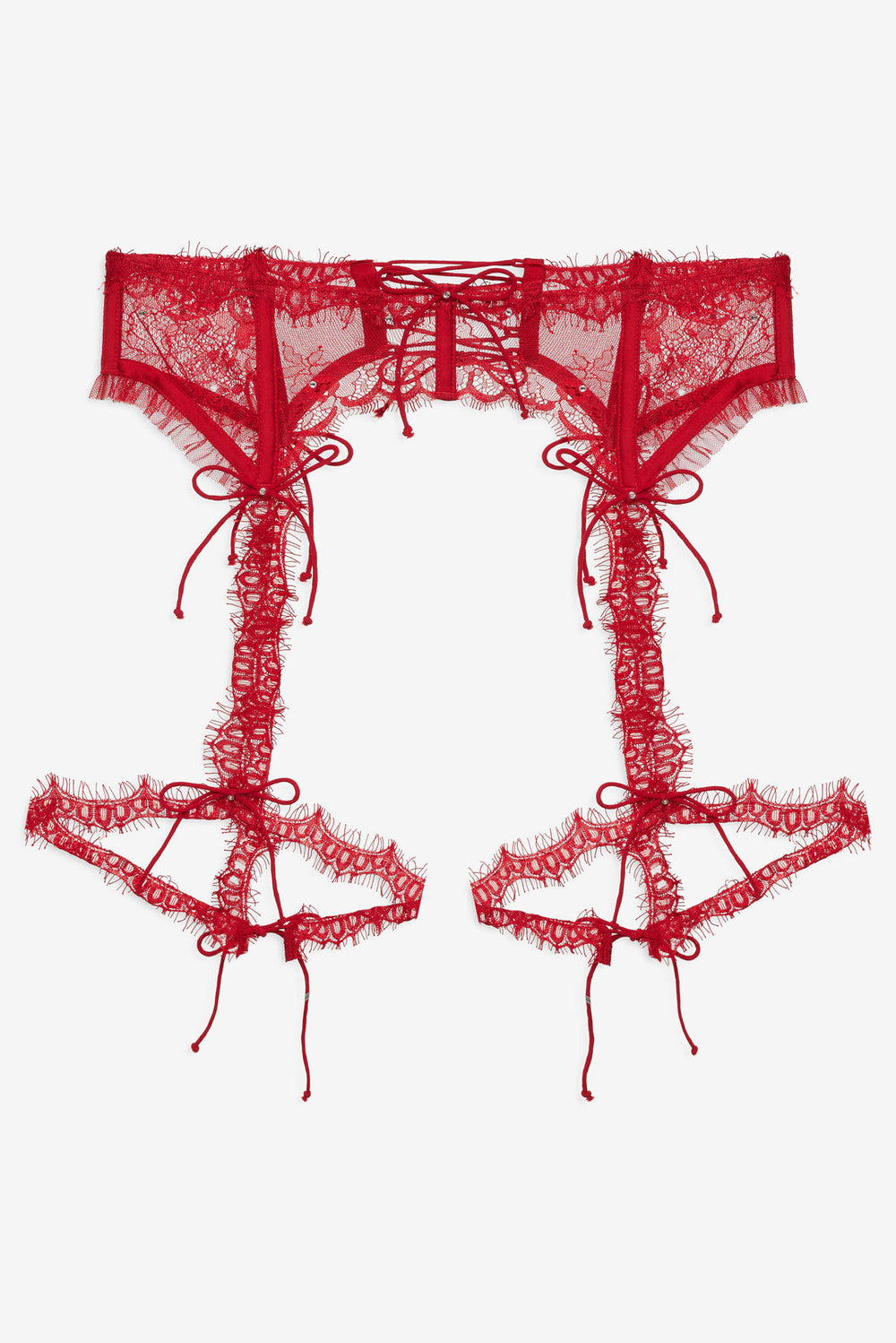 Sonja Garter Belt — Red