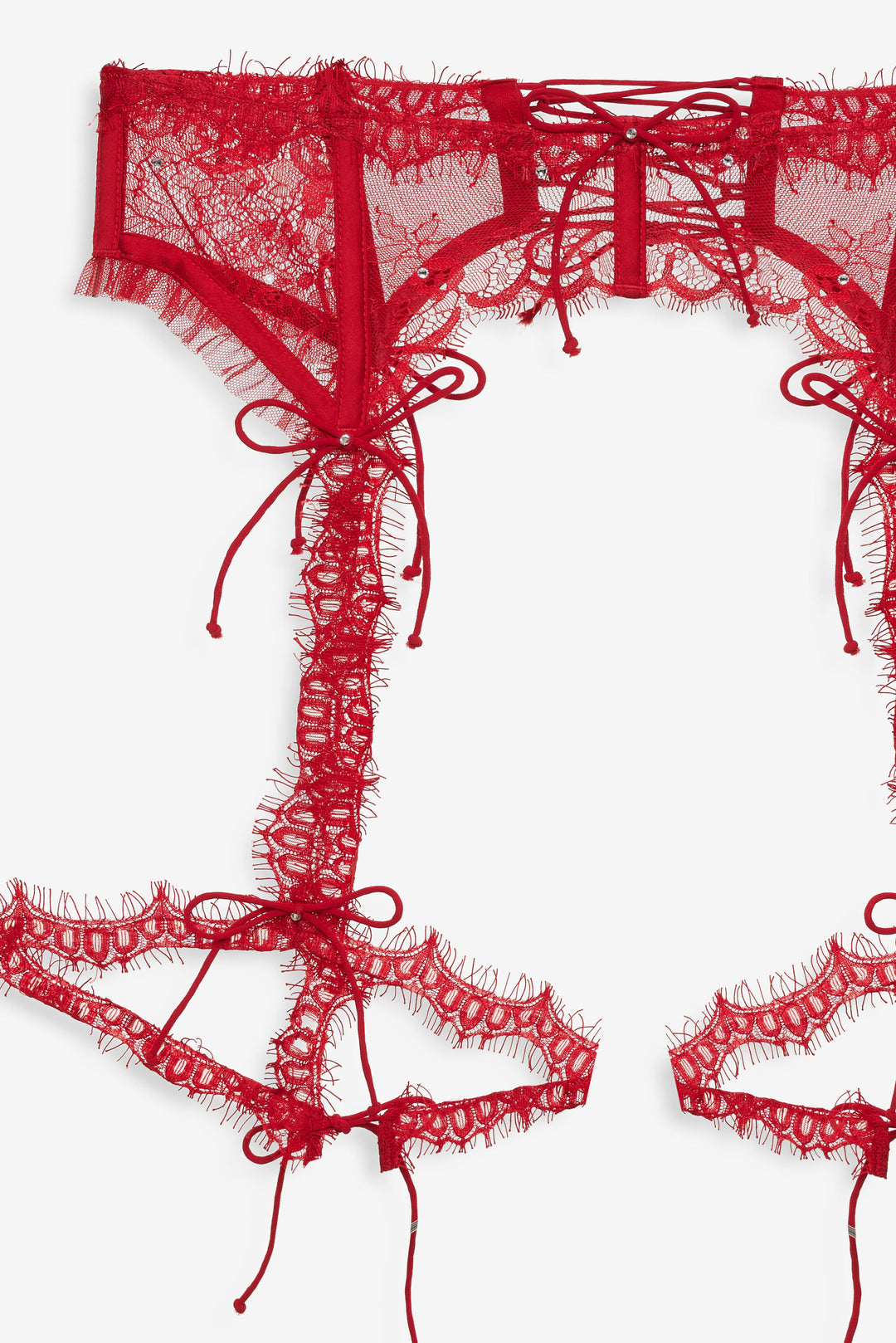 Sonja Garter Belt — Red