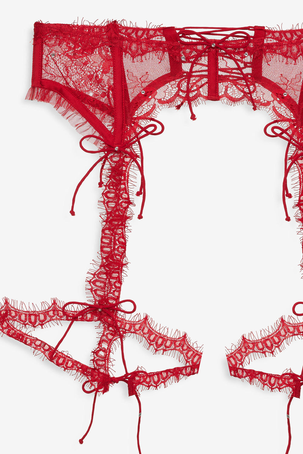 Sonja Garter Belt — Red