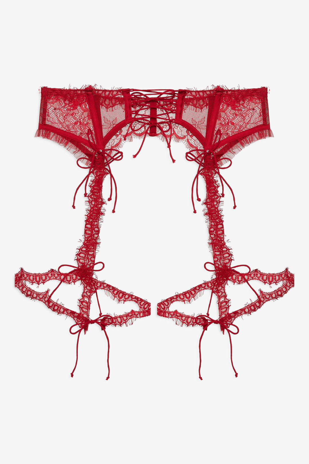 Sonja Garter Belt — Red