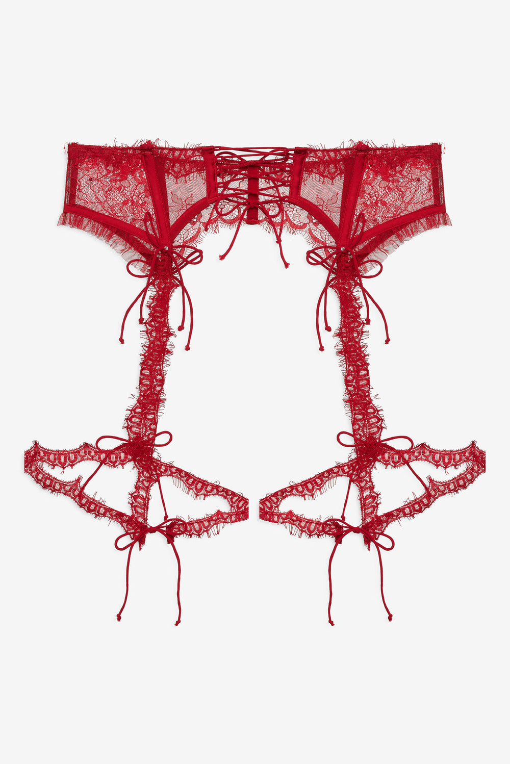 Sonja Garter Belt — Red
