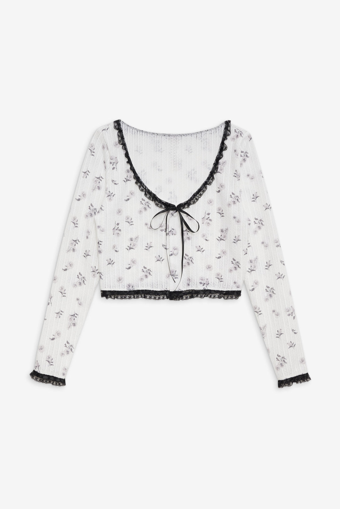 Fawn Cardigan — White