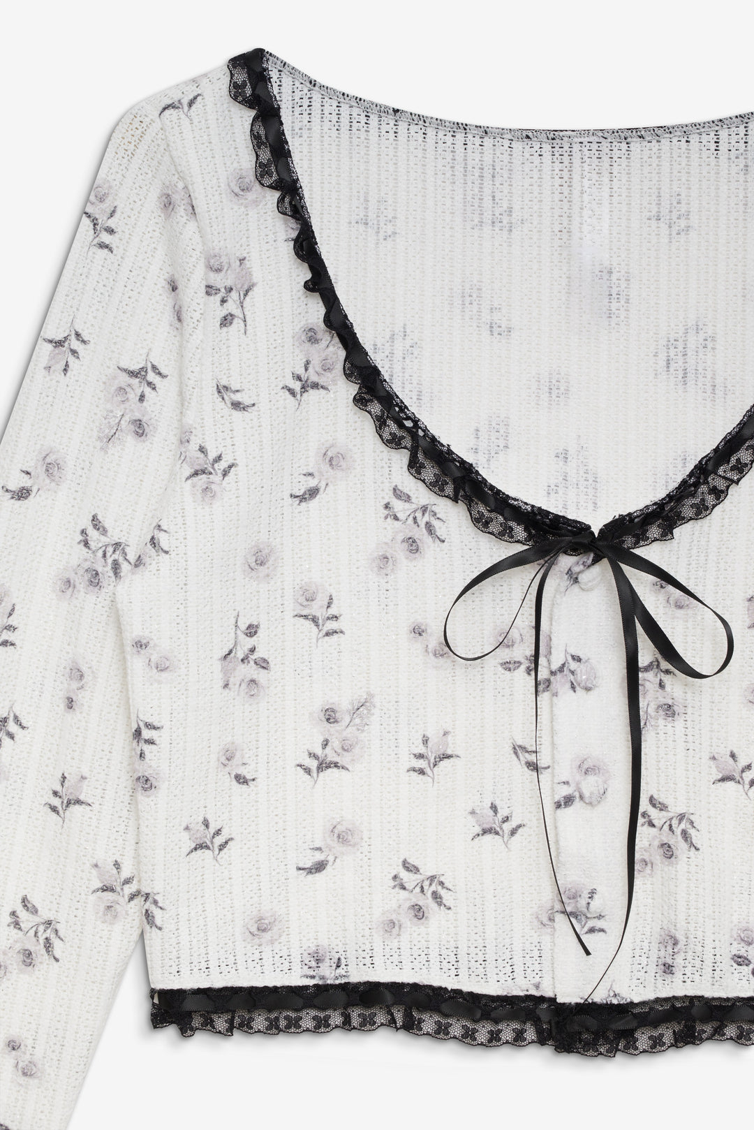 Fawn Cardigan — White